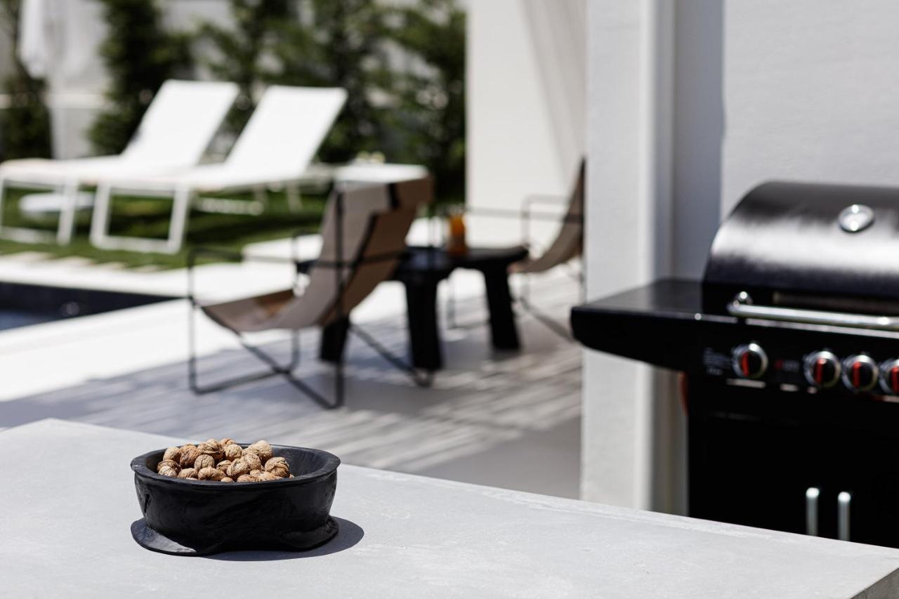 Modern Villa Casa Filo Verde With Private Pool & Bbq,200M From The Beach Plakiás Exterior foto