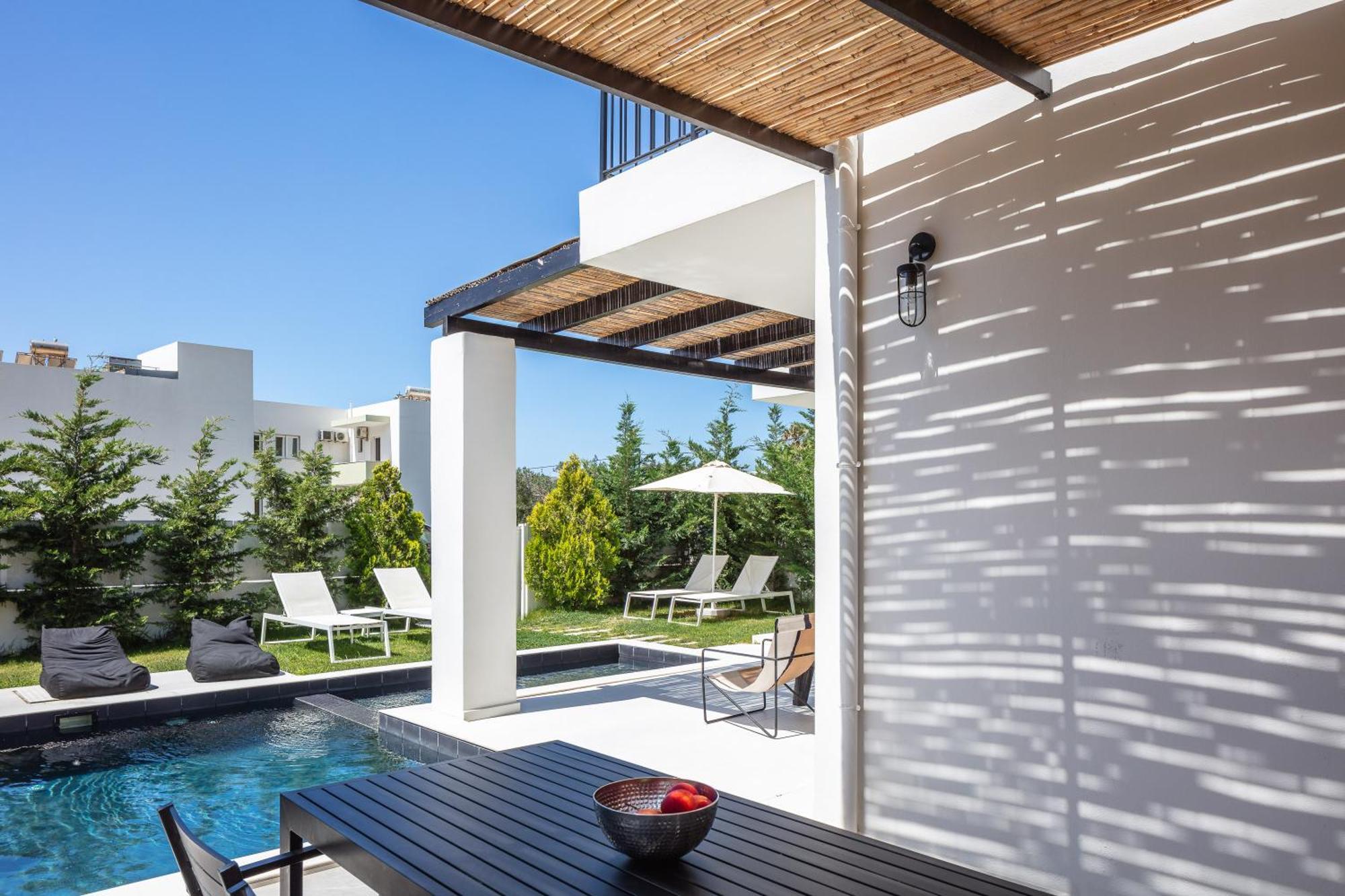 Modern Villa Casa Filo Verde With Private Pool & Bbq,200M From The Beach Plakiás Exterior foto