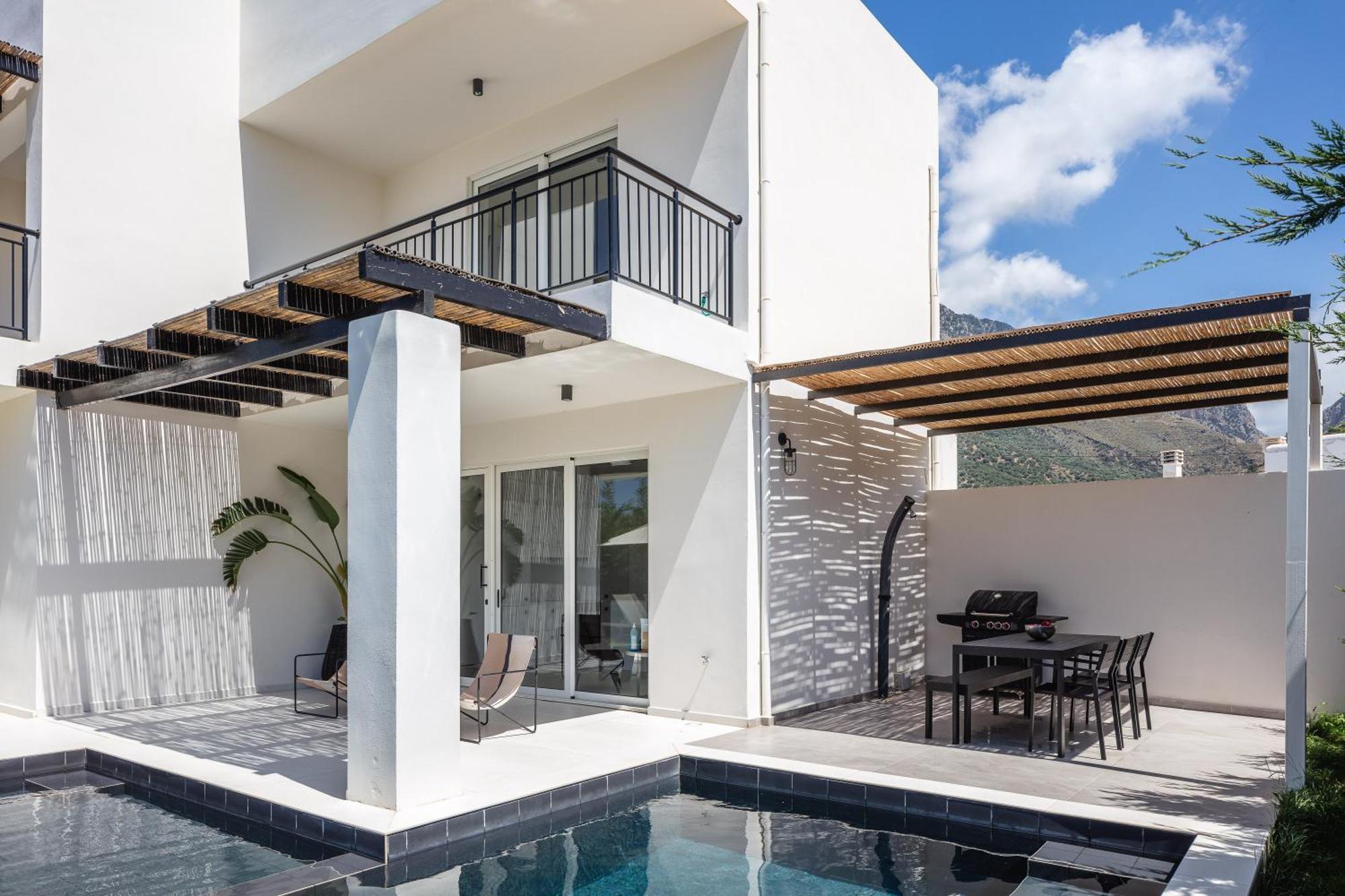 Modern Villa Casa Filo Verde With Private Pool & Bbq,200M From The Beach Plakiás Exterior foto
