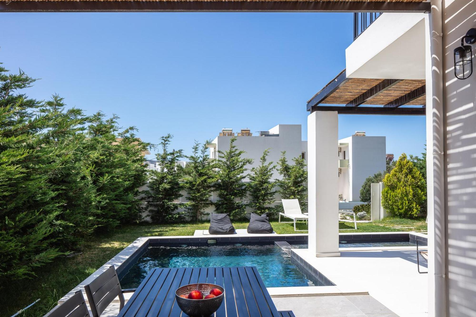Modern Villa Casa Filo Verde With Private Pool & Bbq,200M From The Beach Plakiás Exterior foto